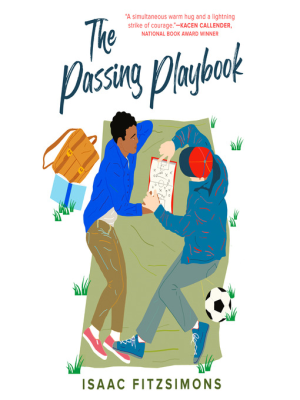 Book cover for "The Passing Playbook" by Isaac Fitzsimons.